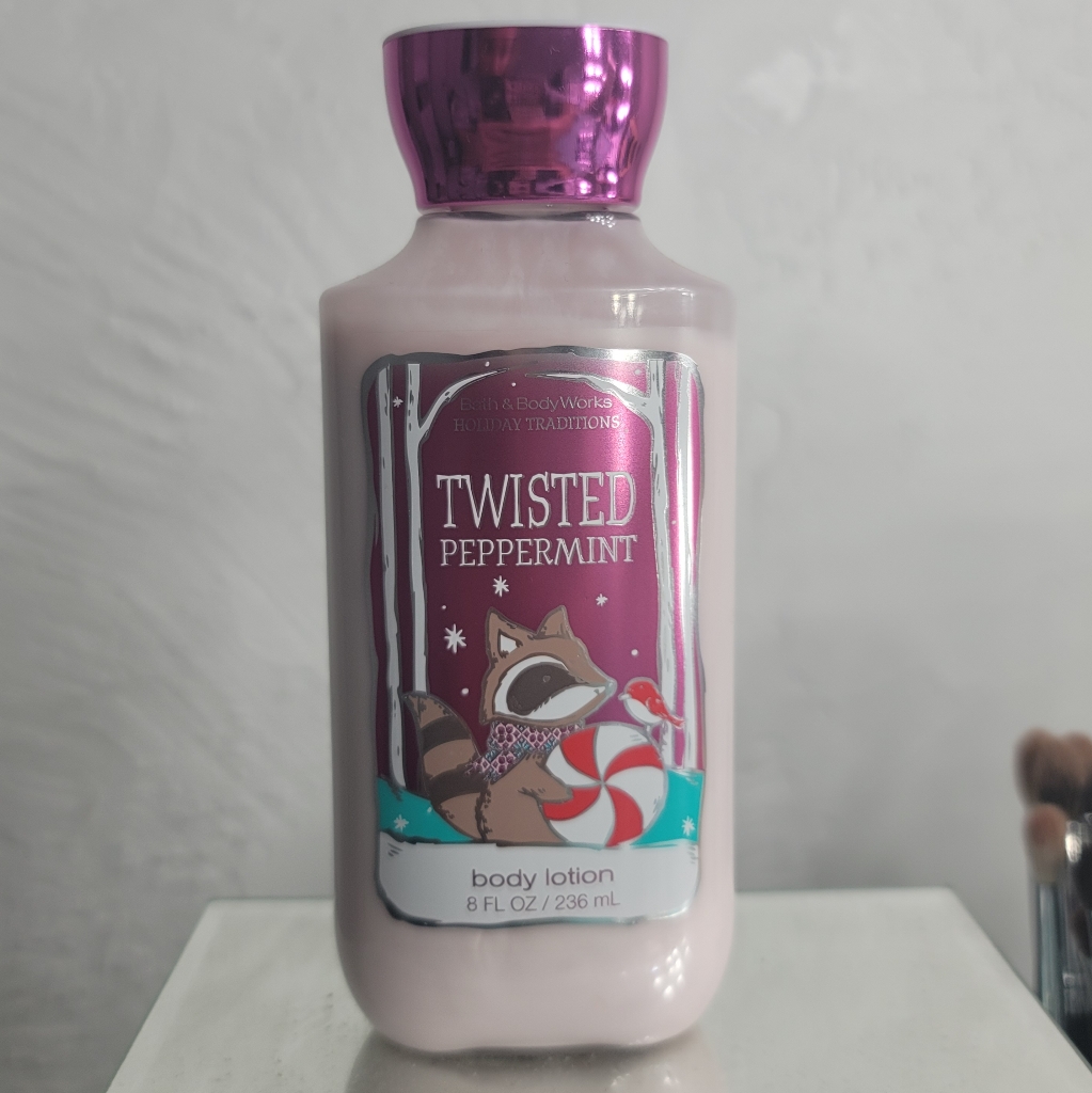 Bath And Body Works Twisted Peppermint Lotion